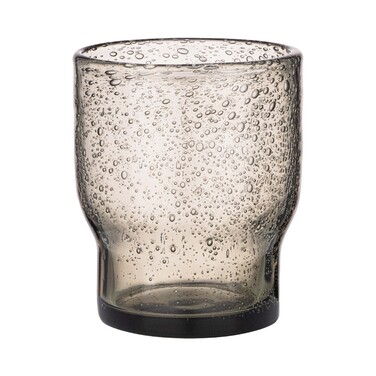 ARDESTO Набір склянок низьких Bubble 300мл, 2шт, скло, сірий