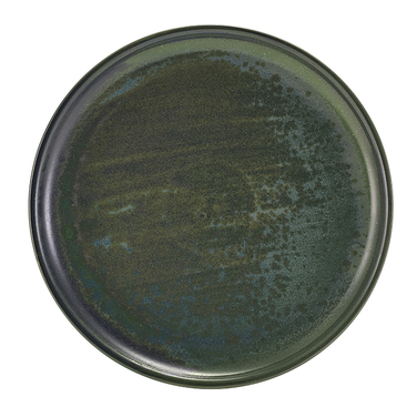 Тарілка 27.5 см, зелена, Terra Porcelain Aqua Green, GenWare