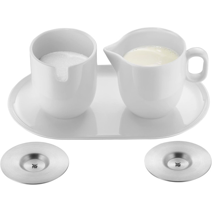 Цукорниця і молочник з підстаканником, набір 3 предмети Barista WMF