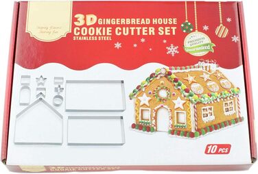 Набір формочок для печива 10 шт. з нержавіючої сталі Fantasy Day