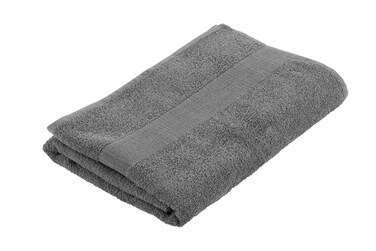 Рушник махровий Ardesto Benefit, 70х140см, 100% бавовна, сірий