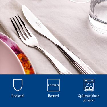 Набір столових приборів на 6 персон, 24 предмети Rose Garden Villeroy & Boch