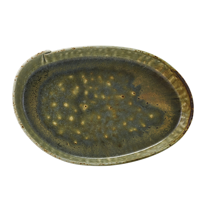 Тарілка овальна 23 см, Kozo Porcelain Midori, GenWare