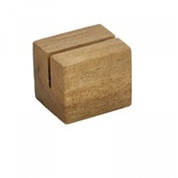 Меню-холдер 3*2.5*2.5 см, дерев'яний, акація, GenWare