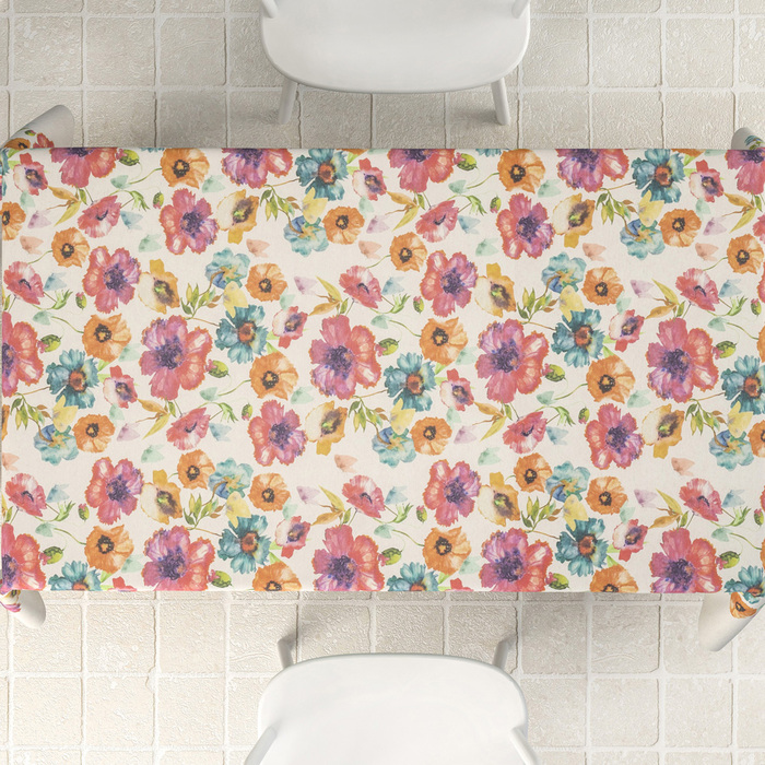 Скатертина Aitana textil Digital Lino 502, полікотон, 140 х 200 cм