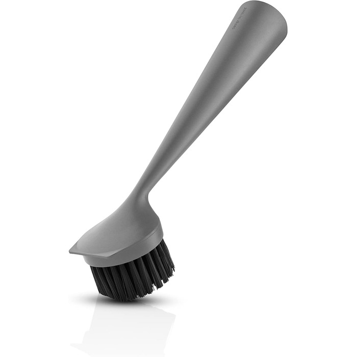 Нейлоновая щетка для посуды с практичным и эффективным лезвием для удаления грязи 23 см сірий EVA SOLO