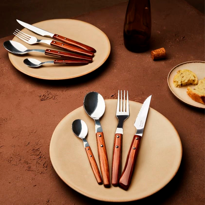 371500 Ніж столовий стейковий (дерев. ручка)