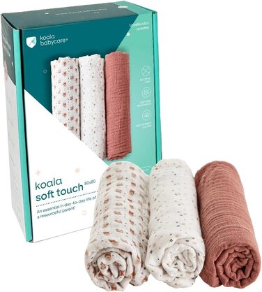 Набір із 3 рушників для дітей 80 х 80 см KOALA BABYCARE