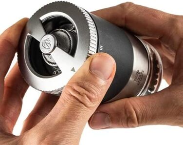 Подарочный набор, Мельница для перца, Мельница для перца, Графит, 11 см вкл. три банки для перца премиум-класса, 41748, бук Maestro Coffret