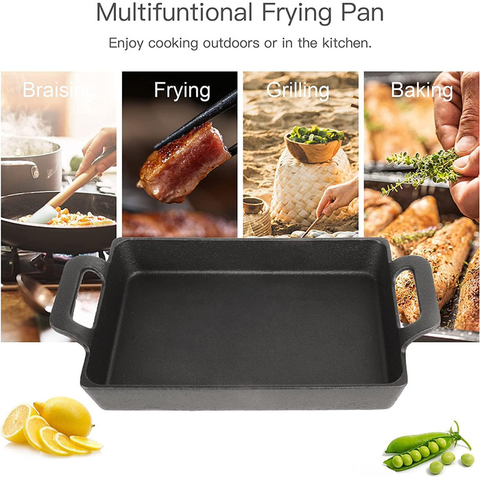 Чавунна сковорода Bestargot Camping