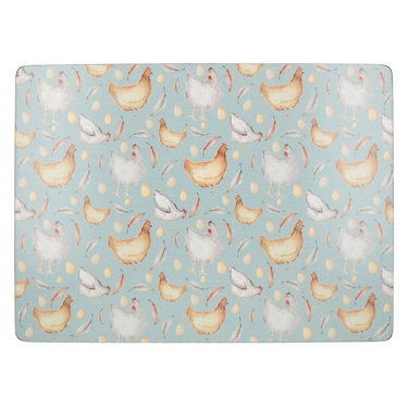 Набір пробкових підставок під тарілки CreativeTops Feather Lane, 40 х 9 см, 4 шт.