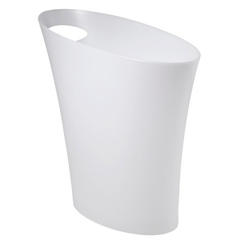 Кошик для сміття 33,7x33x17,1 см біла Skinny Umbra