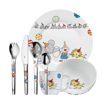 Набір дитячого посуду 7 предметів Circus Kinderartikel WMF