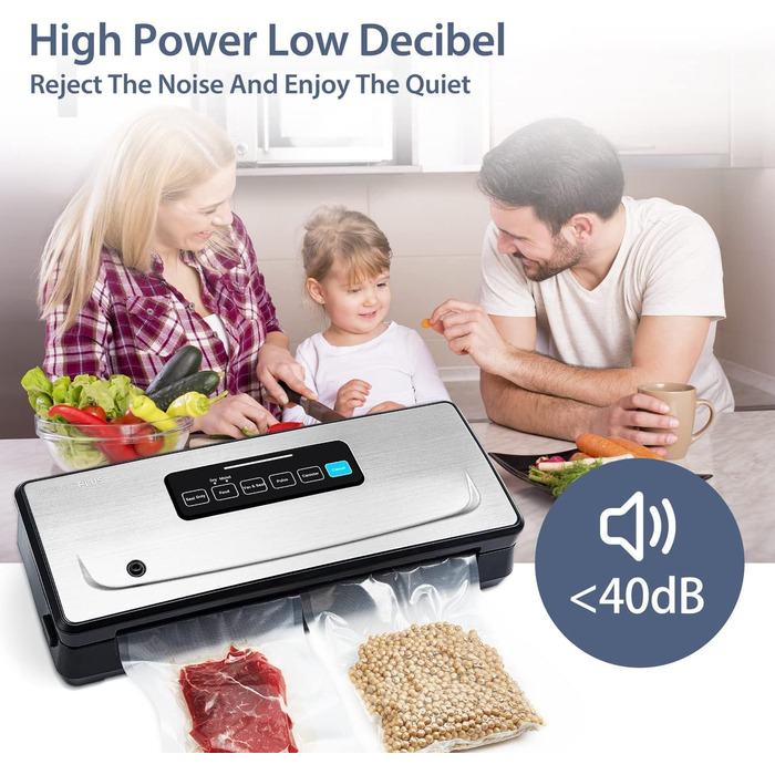 Вакуумний пакувальник з нержавіючої сталі VS02 Inkbird