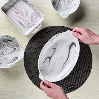 Форма для запекания овальная Fissman VALENCIA 31x21х7см/2,2 л (6184)