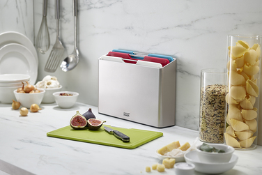 Набір обробних дощок, 7,5 х 22,2 х 32 см, срібло Folio Regular Joseph Joseph