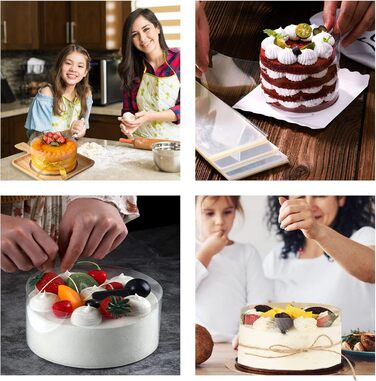 Фольга для торта 3 шт 8/10/12 см UKOFEW