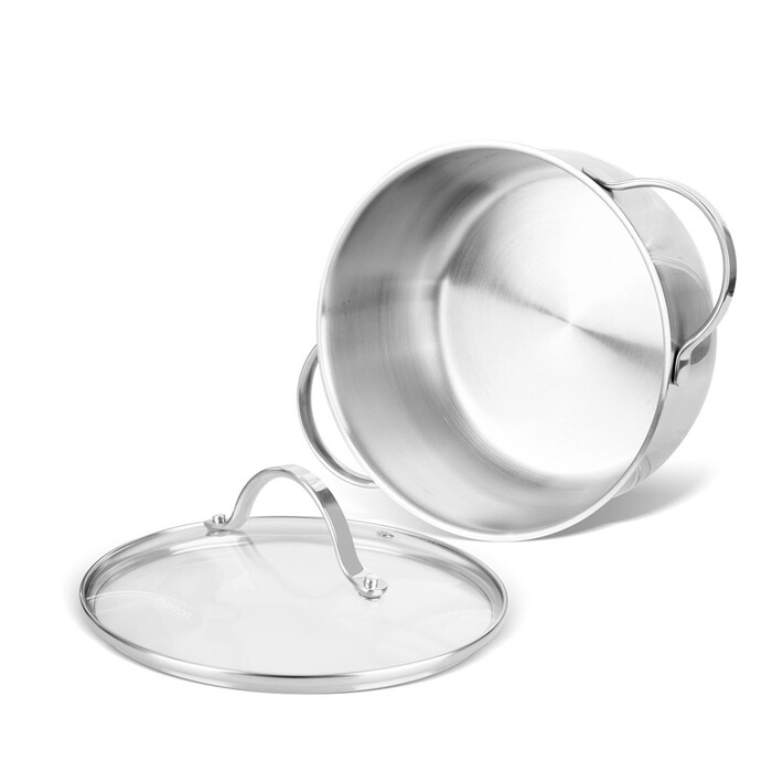 Набір посуду з кришками 8 предметів GABRIELA Fissman