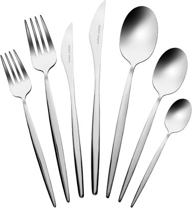 Набір столових приборів Karaca Lizbon на 12 персон, 84 предмети - Стильні та якісні столові прибори для вишуканого посуду