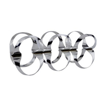 Підставка для пляшок 16x20x42 см металік Ribbon Alessi