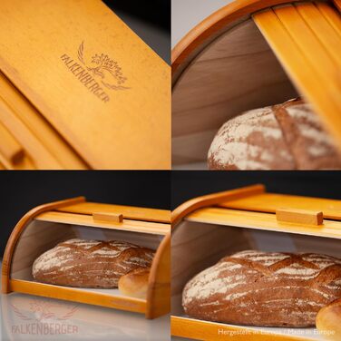 Хлібниця з букової деревини 39,1 x 28,7 x 17 см FALKENBERGER