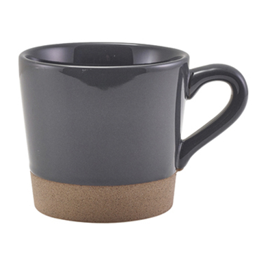 Чашка 340 мл, серая, Kava Dark Grey Stoneware, GenWare