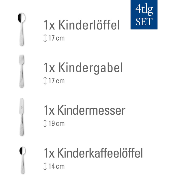 Набір дитячих столових приборів, 4 предмети в подарунковій упаковці Happy as a Bear Villeroy & Boch