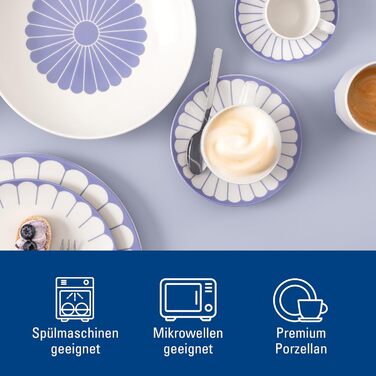 Чашка для кофе 160 мл, синий Fleur Villeroy & Boch