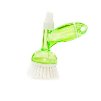 Щетка для мытья посуды Fissman с пульверизатором 2 в 1 (7592)