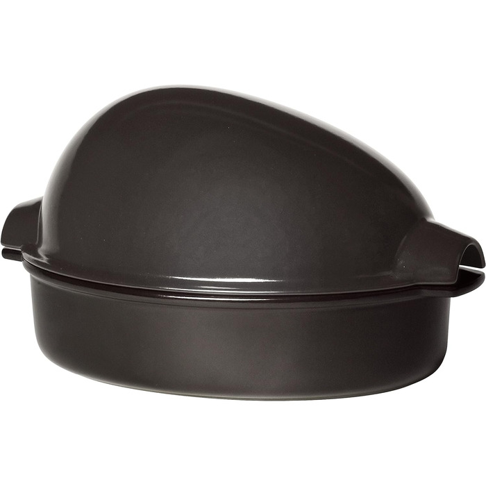 Жаровня для запекания птицы 41,5х22х22 см темно-коричневый Emile Henry