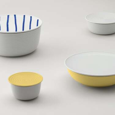 Блюдце універсальне 11 см, жовте ONO friends Yellow Thomas