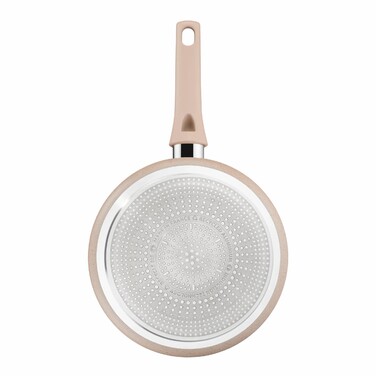 Сотейник Tefal Delight, з кришкою, 24см, алюміній, бпкеліт, бежевий