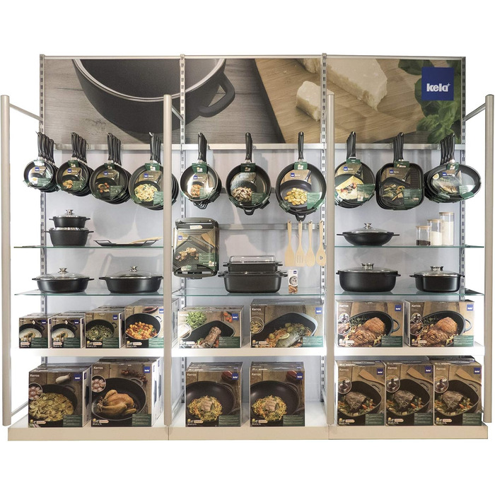 Жаровня 8 л овальна зі скляною кришкою з термометром для м'яса KERROS