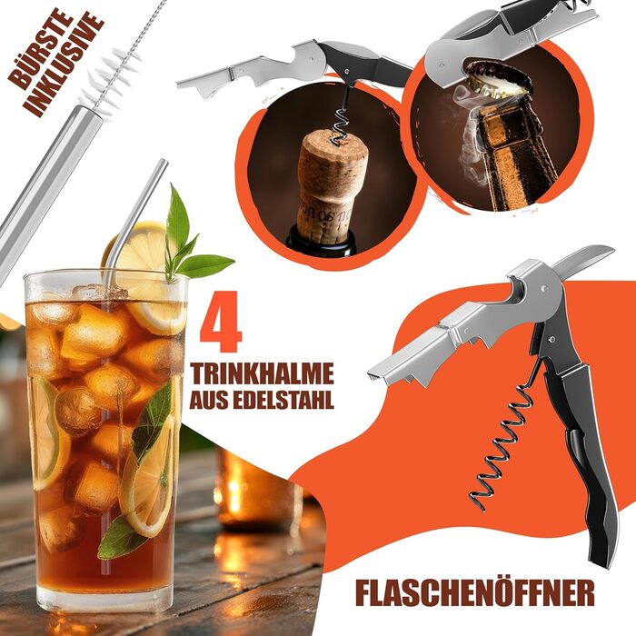 Набір столових приборів для гриля 37 предметів KESSER