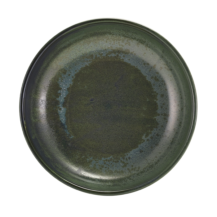 Миска глубокая круглая 23*h 6 см, 1300 мл, зеленая, Terra Porcelain Aqua Green, GenWare