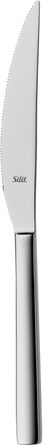 Набір ножів Silit Trend для стейків, 3 шт., 23,2 см. Ніж для стейків з нержавіючої сталі з серрейторною заточкою, ковані леза, ніж для піци. Міцні, стійкі до подряпин, можна мити в посудомийній машині.