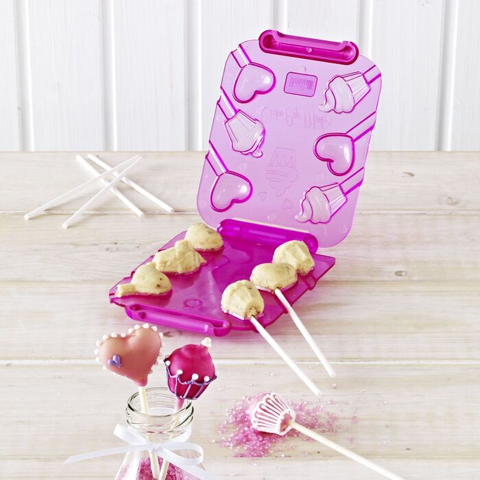 Форма для випічки міні-тістечок, 12 x 3 x 12 см, рожева, RBV Birkmann