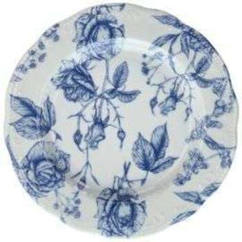 Тарелка мелкая Tognana Vecchio Vienna 22 см blue roses VW002218621