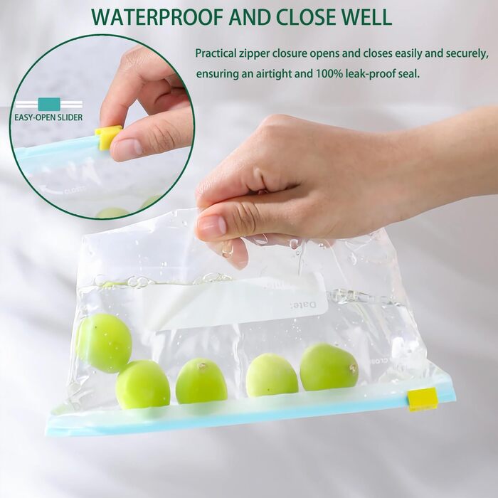 Вакуумні пакети 30 пакетів 20 х 10 / 23 х 15,5/ 26,5 х 32 см HYRYC