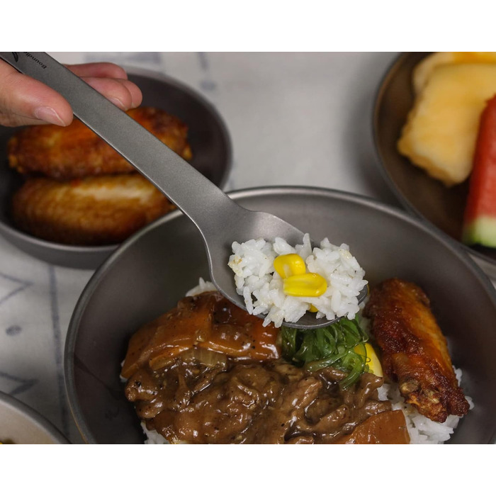 Титанові столові прилади для кемпінгу Boundless Voyage