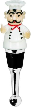 Пробка EDZARD Gourmet для шампанського, вина та ігристого вина, висота 12 см, стиль муранського скла, ручна робота