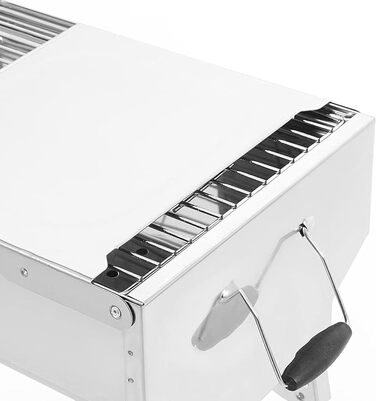 Преміальний портативний магал з ящиком для попелу, шампурами та решіткою Andreas Dell