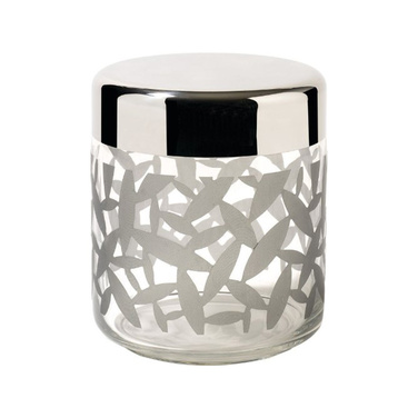 Ємність для зберігання 750 мл металік / прозора Cactus Alessi