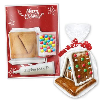 Набір для творчості Пряникова заготовка - Набір для створення будиночка відьми M - 12x113 см Зберіть та прикрасьте свій власний пряниковий будиночок. Вироби з дітьми до Різдва. Різдвяні вироби від LEBKUCHEN WELT (Пряниковий будиночок відьми Xs)