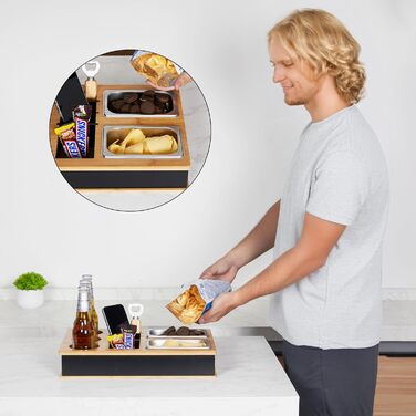 Органайзер для снеків 40 х 29 х 8 см Grantero