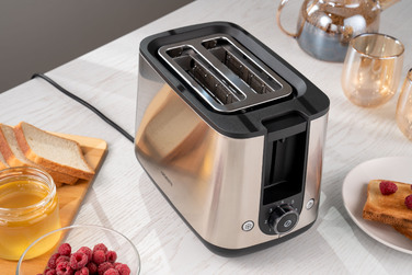 ARDESTO Тостер Steel Collection T-K200 800Вт, метал+пластик, сріблястий+чорний