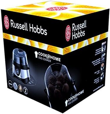 Яйцеварка, 1-7 варених або 3 парові яйця, 380 Вт Russell Hobbs