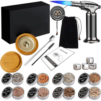 Набір для копчення коктейлів 12 предметів PIPITA