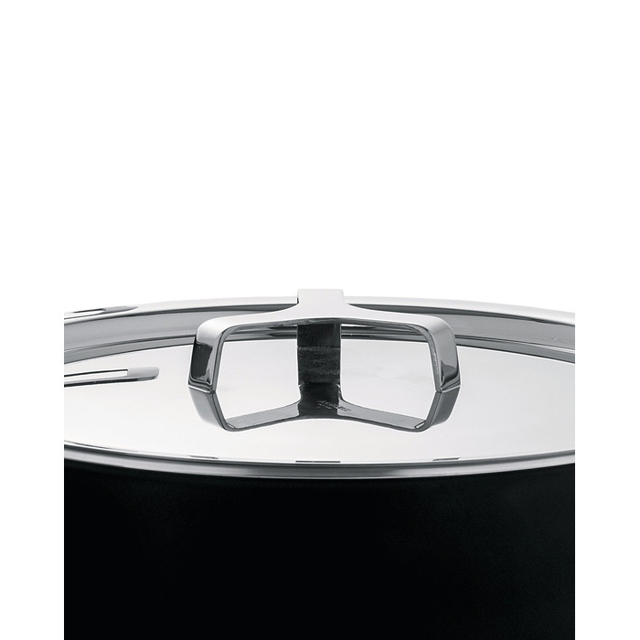 Набор посуды 4 предмета, черный Pots & Pans Alessi