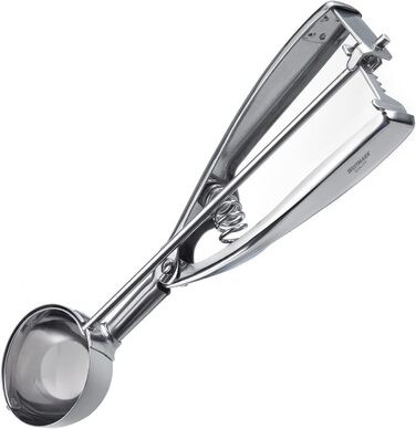 Ложка для морозива Westmark/ложка для морозива, з ручкою щипців, довжина 21,8 см, нержавіюча сталь, професійна, срібло, 62942270 (6 см)